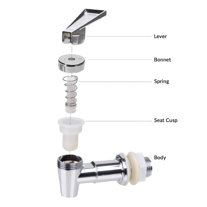 Standard Replacement Valve for Crocks and Water Bottle Dispensers