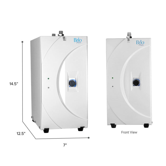 Undersink Water Dispenser Cooler, White, Brio Premiere