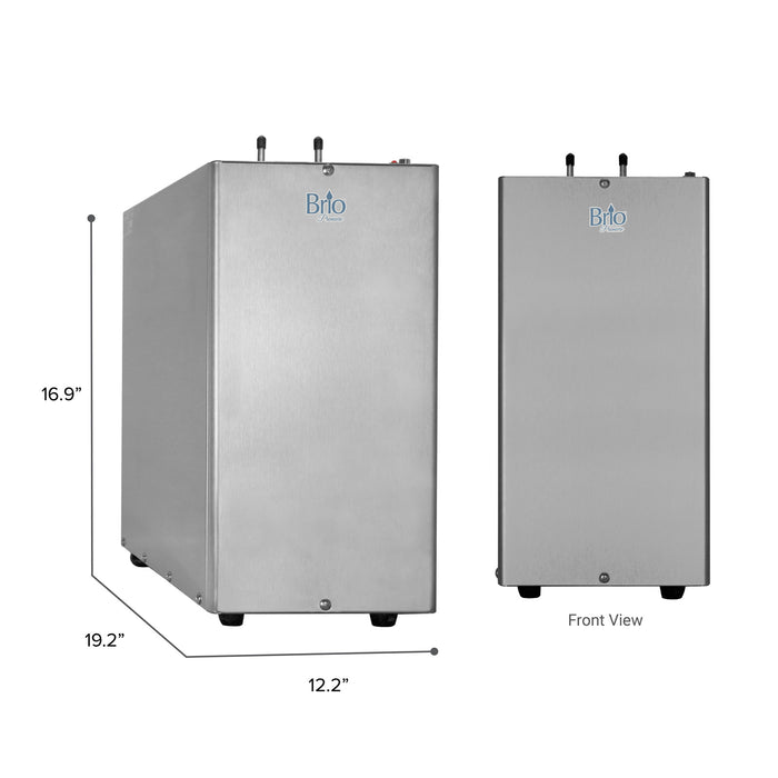 Undersink Water Dispenser Cooler, Stainless Steel, Brio Premiere