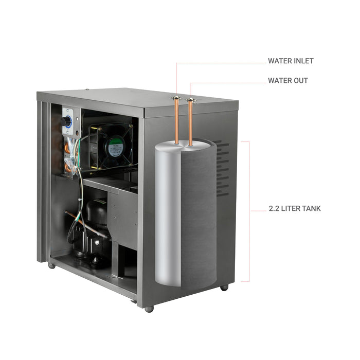 Undersink Water Dispenser Cooler, Stainless Steel, Brio Premiere