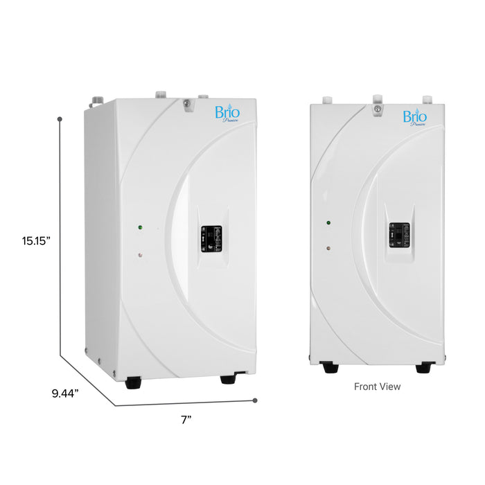 Undersink Water Dispenser Cooler, White, Brio Premiere