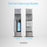 Two Brio Water Cooler Base – 720 Series Ice Maker dispensers stand side by side; left features a water bottle inside, right shows installed filters. Above are compatible models: CLBL720SQIC, CLPOU720UVRO4IC, CLPOU720UVF3IC.