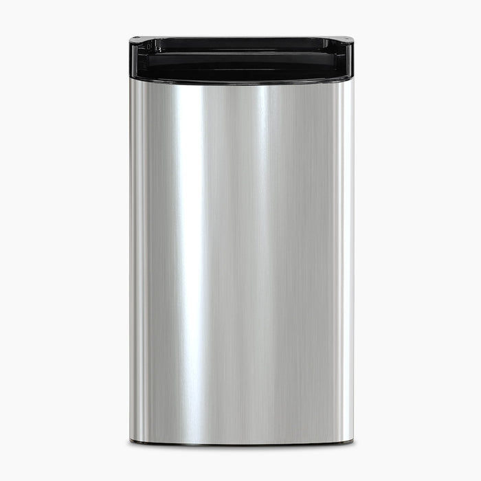 A sleek, rectangular stainless steel Door 520 Top Load Series Cooler with a black lid, set against a plain white background—its organized look evokes the ease of replacing a CLTL520 compatible ink cartridge.