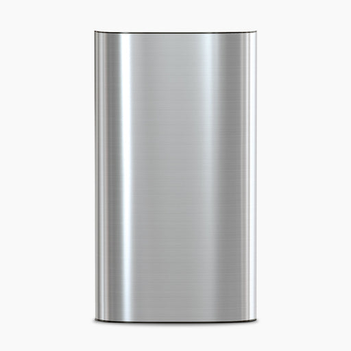 A Door 720 Series Cooler with a sleek, tall, cylindrical stainless steel body and brushed metal finish stands upright against a plain white background.