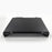 A black, rectangular Top Lid 520 Series Cooler stand is shown on a white surface, viewed from the front at a slight angle. It features raised edges and four short legs.