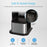 Brio Water Cooler Base—300, 400, 500 & 700 Series—features a wide anti-tip base, slip-resistant grip feet, and secure wall-mount bracketing kit. Inset shows brackets attached; text and icons emphasize these stability features.