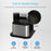 The Brio Water Cooler Base for the 430 Series features a wide black and silver anti-tip base, slip-resistant grip feet, and front and rear brackets for stability. Inset shows bracket detail. Text highlights its safe, stable design.