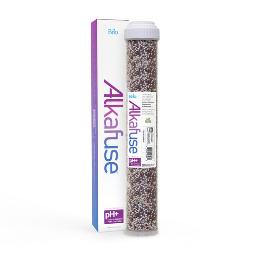 Brio Alkafuse Drop-In Alkaline Filter, 50,000 L, 2.5" X 20"