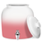 The GEO Porcelain Ceramic Crock Water Dispenser – Gradient Colors features a white and pink gradient finish, silver spigot, matching removable lid, and wide opening. This round, BPA-free porcelain crock is perfect for serving drinks in style.