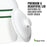 The GEO Porcelain Ceramic Crock Water Dispenser – Green Stripe is a white, BPA-free jar with green stripes, ideal for use as a ceramic water dispenser.