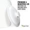 The GEO Porcelain Ceramic Crock Water Dispenser – White features a matching premium lid, included with every crock. BPA-free, with a green leaf logo. Fits 3 and 5 gallon bottles.