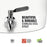 A close-up of the GEO Porcelain Ceramic Crock Water Dispenser w/ Stand – White shows a beautiful & durable stainless steel spigot. Icons highlight 304 stainless steel, food grade, BPA-free, and lead-free features. Perfect for your home or office.