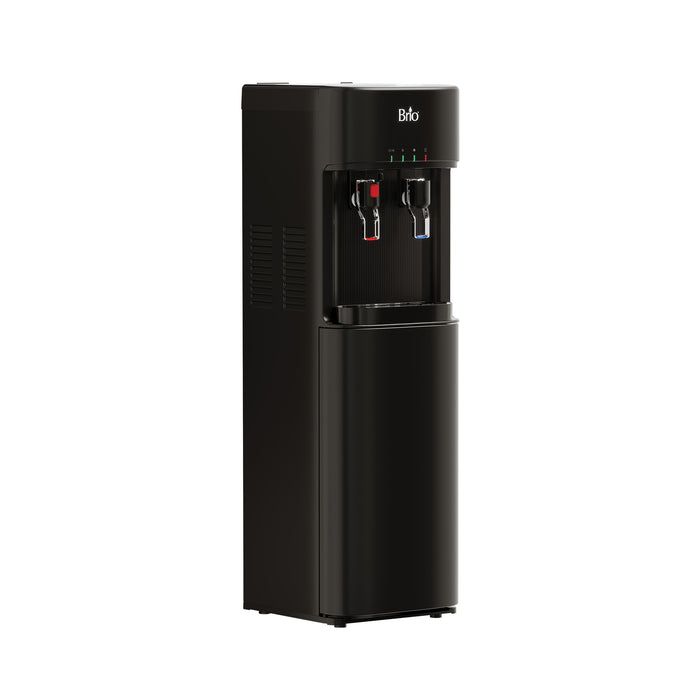 Brio 300 Series Black Bottom Load Water Cooler