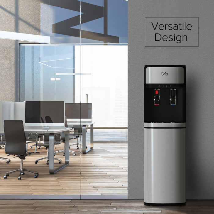 Brio 300 Series Stainless Steel Bottom Load Water Cooler