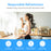 A woman in athletic wear drinks from a Brio 400 Series Bottom Load Water Cooler in a sunlit kitchen, enjoying zero wastewater, bottled water savings, reduced plastic use, and a healthier lifestyle.