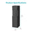 Brio 425 Tri-Temperature Black Bottom Load Water Cooler