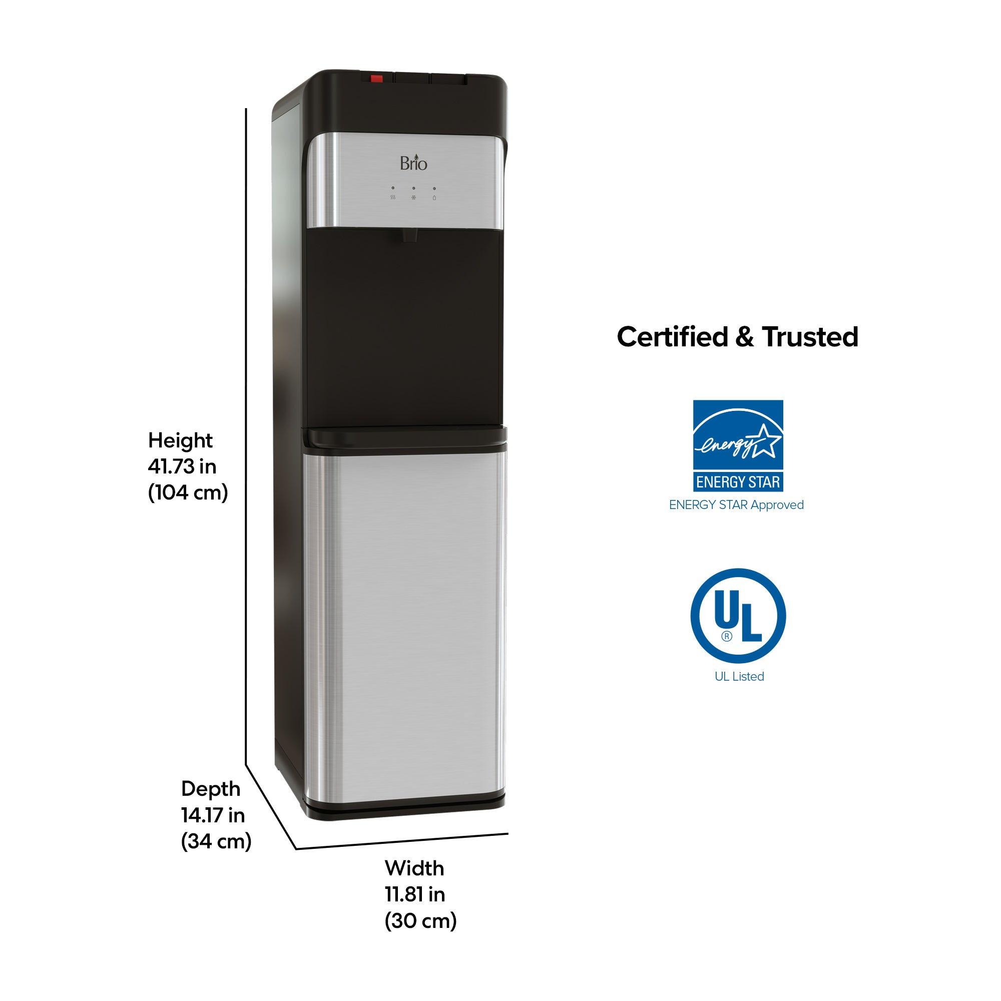 Brio 430 Series Bottom Load Water Cooler | Brio