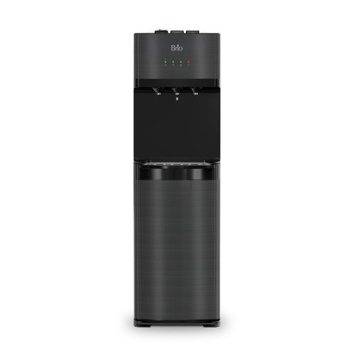 Brio 500 Series Self-Cleaning Black Stainless Bottom Load Water Cooler