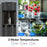 Brio 500 Series Self-Cleaning Black Stainless Bottom Load Water Cooler