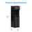 Brio 500 Series Self-Cleaning Black Stainless Bottom Load Water Cooler