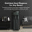 Brio Moderna Self-Cleaning Black Stainless Bottom Load Water Cooler