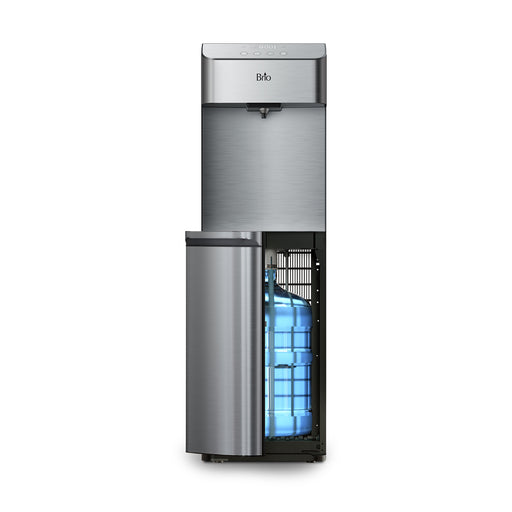 Brio CLBL730SC silver water dispenser on a white background