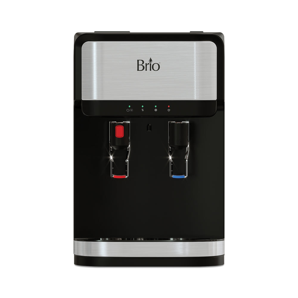 Brio 300 Series 3-Stage Stainless Steel Bottleless Countertop Water Cooler
