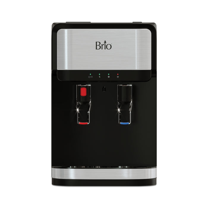 Brio 300 Series 3-Stage Stainless Steel Bottleless Countertop Water Cooler