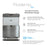Brio Moderna Touchless 3-Stage Bottleless Countertop Water Cooler