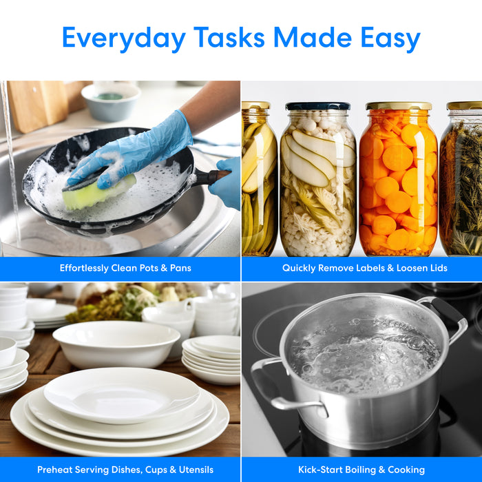 Brio 3-Stage Digital Instant Hot Water Undersink Dispenser System – Brushed Gold