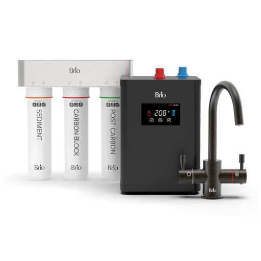 Brio 3-Stage Digital Instant Hot Water Undersink Dispenser System – Oil-Rubbed Bronze