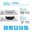 Brio 300 Slim Series 2-Stage Black Bottleless Water Cooler