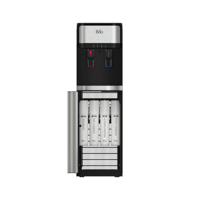 Brio 300 Series 4-Stage UF Stainless Steel Bottleless Water Cooler