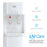Brio 300 Series 4-Stage UF White Bottleless Water Cooler