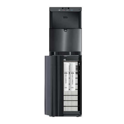 Brio Moderna Touchless 3-Stage Black Stainless Countertop Water Cooler