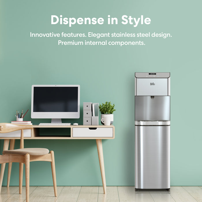 Brio Moderna Reverse Osmosis Bottle-less Water Cooler
