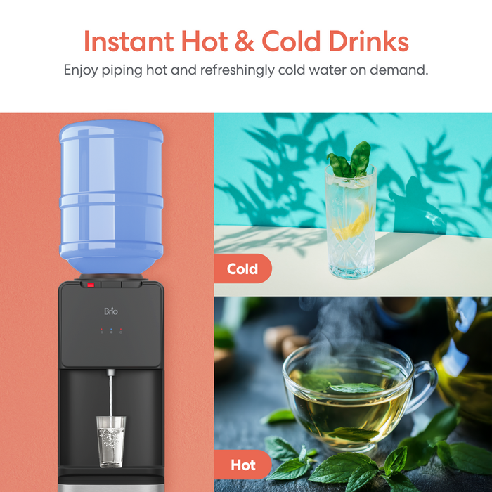 Brio 130 Series SS Top Load Water Cooler