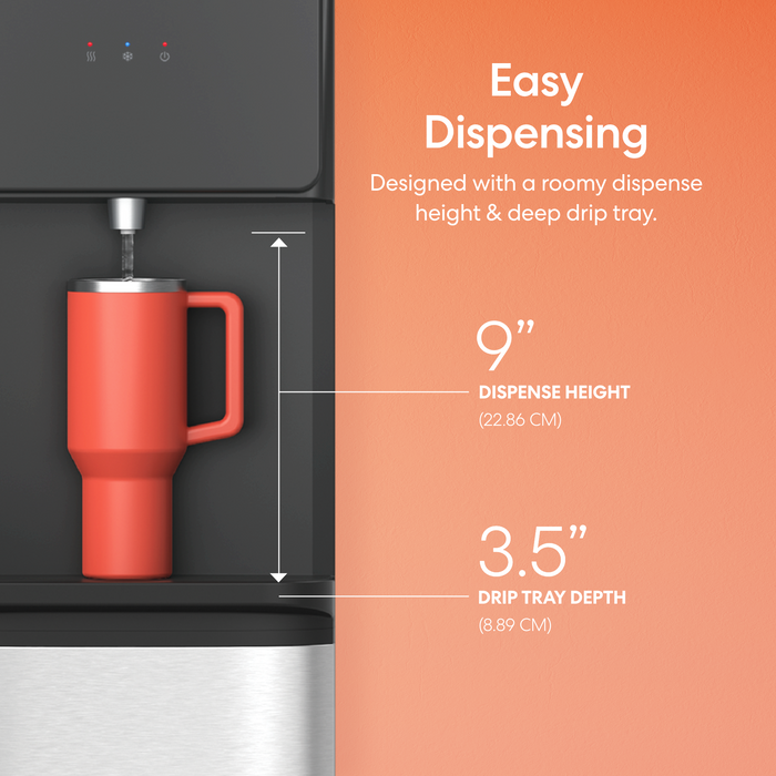 Brio 130 Series SS Top Load Water Cooler