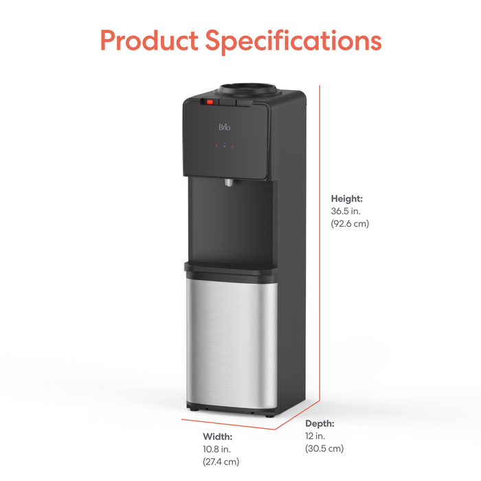 Brio 130 Series SS Top Load Water Cooler