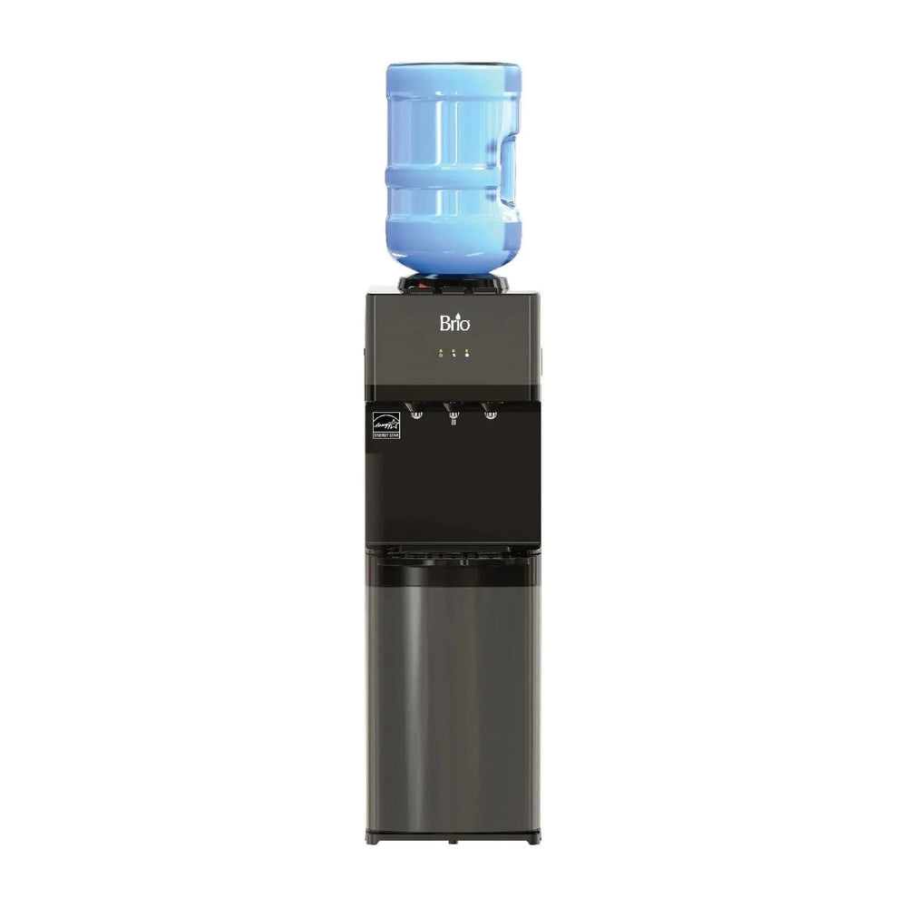 Brio 500 Series Black Stainless Top Load Water Cooler
