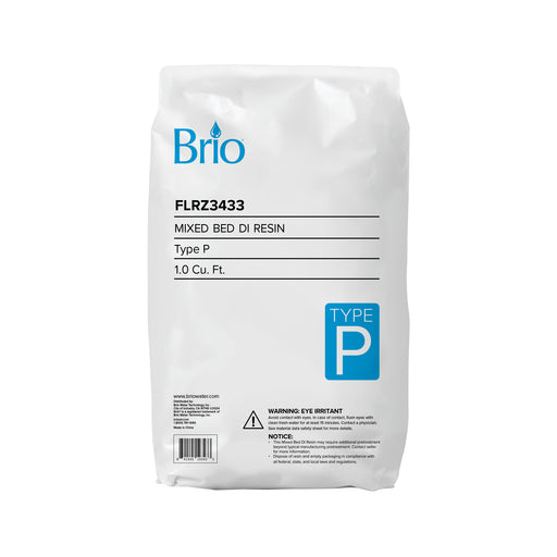 Brio Mixed Bed DI Deionizing Resin - Type P