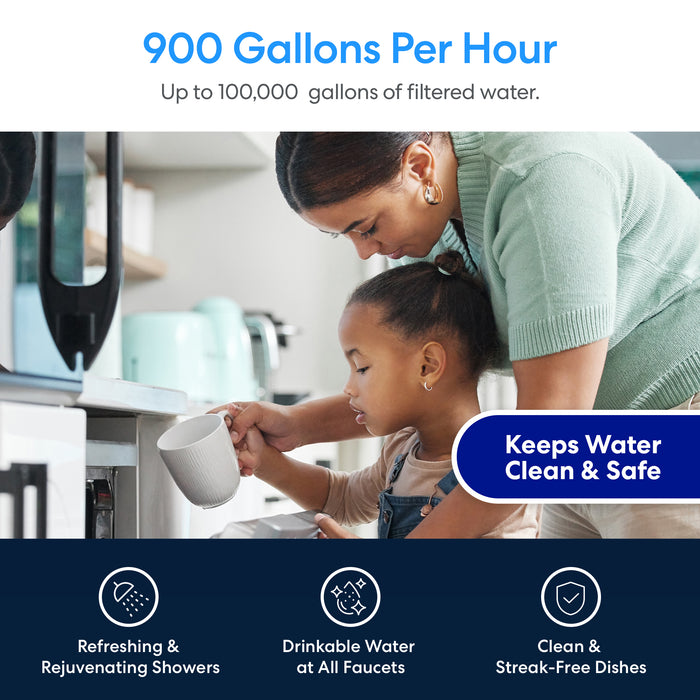 Brio 3-Stage Whole House Filtration System - 20" Multi-Purpose