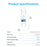 Brio 11" RO Inline Filter 100GPD