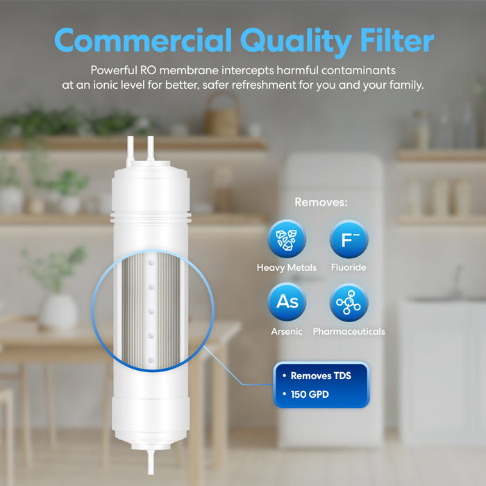 Brio 11" RO Inline Filter 150GPD