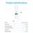Brio 14" RO Inline Filter 150GPD