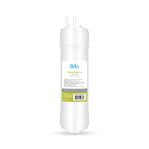 Brio 11" Deionizing Inline 1/4" U-Type Filter