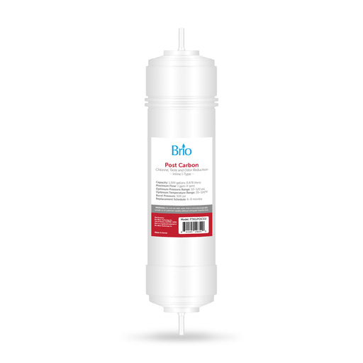 Brio 11" Post Carbon Inline 1/4" I-Type Filter
