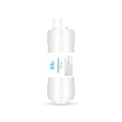 Brio 6" Ultrafiltration Inline 1/4" U-Type Filter