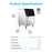 Monarch 440 Lb Modular Ice Storage Bin
