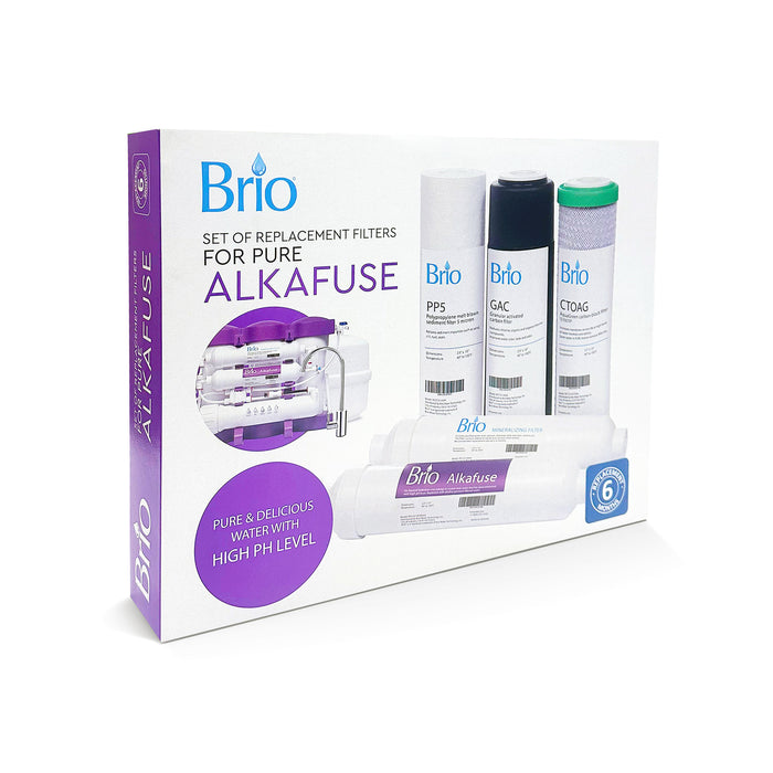 Brio PURE Aquafuse Replacement Filter Kit for URO6PURALK